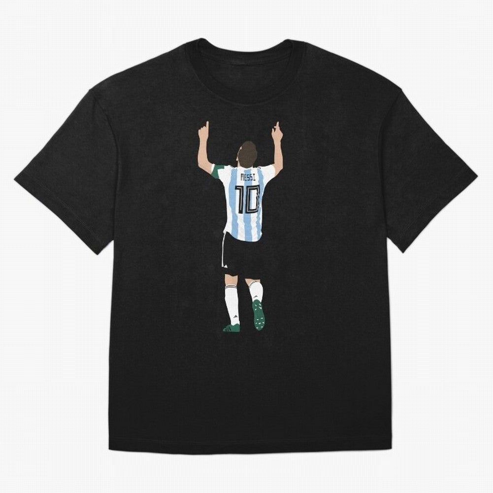 Messi minimalist design Classic T-Shirt Live for the Drama of Global Football Passion for FIFA World Cup 2026 USA Canada Mexico, Celebrating Mbappe and Neymar, Brazil, Goal Celebration Energy, Supporter Heritage, Football Icons and Worldwide