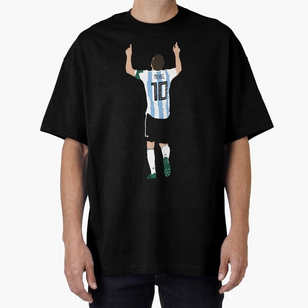 Messi minimalist design Classic T-Shirt Live for the Drama of Global Football Passion for FIFA World Cup 2026 USA Canada Mexico, Celebrating Mbappe and Neymar, Brazil, Goal Celebration Energy, Supporter Heritage, Football Icons and Worldwide