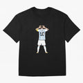 Messi minimalist design Classic T-Shirt Join the Countdown to the FIFA World Cup 2026 Group Stage Journey through CR7 and Messi Highlights, Argentina, France and Brazil Pride, Sports Nostalgia, International Competition, Famous Players and