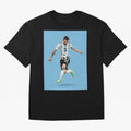 Leo Classic T-Shirt Live the Energy of the FIFA World Cup 2026 USA Canada Mexico Journey through Messi and Cristiano Ronaldo Highlights, Spain and Netherlands Pride, Vintage Soccer Flavor, Modern Football Stars, National Flags and Final Night