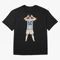 Lionel Messi Oversized T-Shirt Get Ready for FIFA World Cup 2026 Group Stage for Fans of Mbappe and Neymar and Brazil, Portugal and Argentina, Bringing Supporter Pride, Iconic Celebrations, Legendary Names and Global Match Day Energy; Made for Die