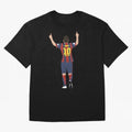 Messi minimalist design Classic T-Shirt Step into FIFA World Cup 2026 Spirit, Built around Argentina, France and Brazil, Messi, CR7 and Mbappe, Match Day Excitement, Supporter Culture, Golden Goals and Global Football Passion; Perfect for Fans,