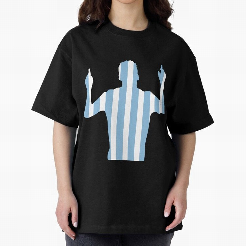 lionel Oversized T-Shirt Represent Global Football Passion for FIFA World Cup 2026 USA Canada Mexico, Filled with Messi and Cristiano Ronaldo, England and Germany, Goal Celebration Energy, Supporter Heritage, Football Icons and Worldwide Tournament
