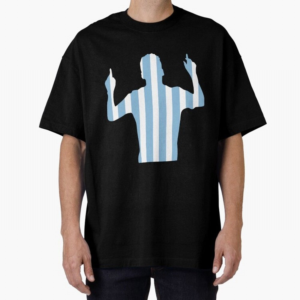 lionel Oversized T-Shirt Represent Global Football Passion for FIFA World Cup 2026 USA Canada Mexico, Filled with Messi and Cristiano Ronaldo, England and Germany, Goal Celebration Energy, Supporter Heritage, Football Icons and Worldwide Tournament