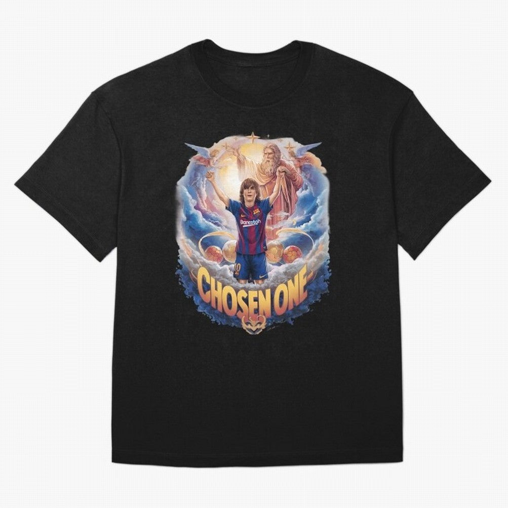 Young Messi Classic T-Shirt Celebrate Golden Goal Energy in FIFA World Cup 2026 Group Stage for Fans of Messi and Cristiano Ronaldo and Argentina, Bringing Match Day Excitement, Supporter Culture, Golden Goals and Global Football Passion; Great for