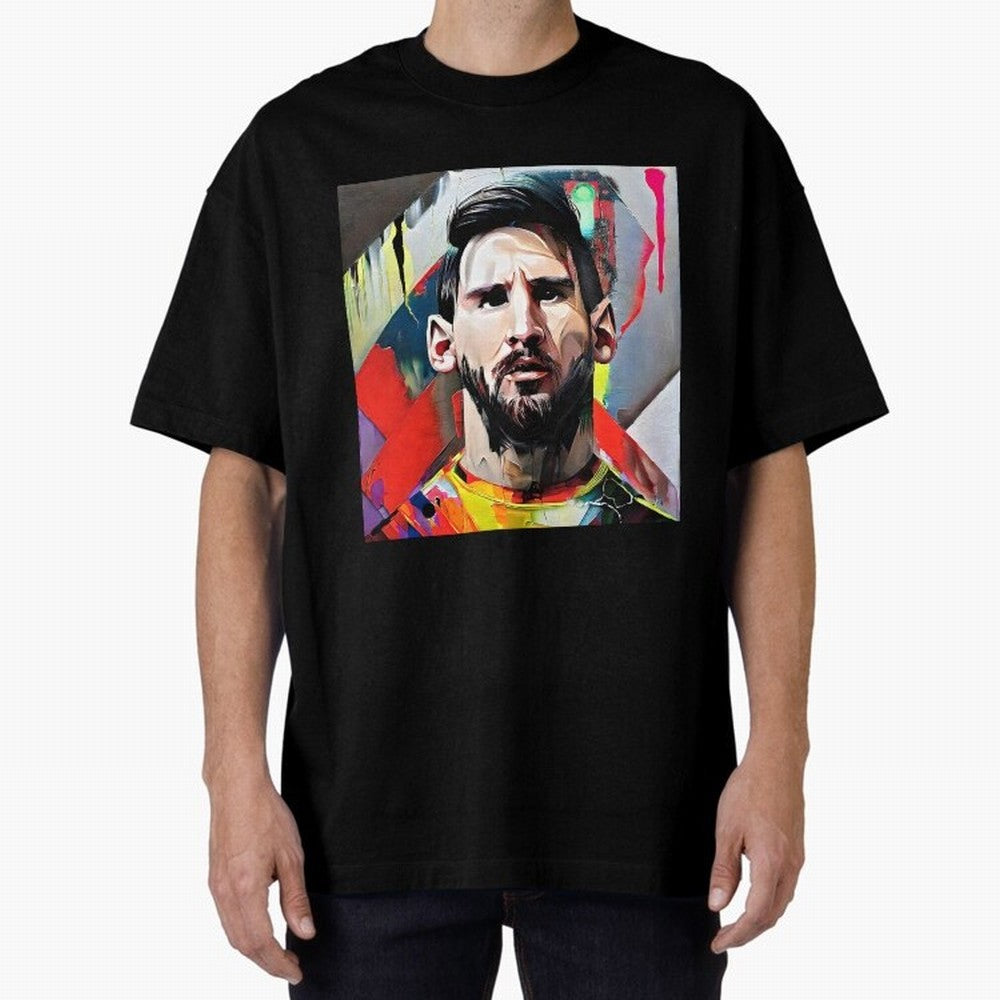 Billboard with Messi Boxy T-Shirt Bring Global Tournament Vibes to Match Day Hype around FIFA World Cup 2026 USA Canada Mexico, Mbappe and Neymar, Portugal, Spain and Germany, Fan Favorite Moments, National Team Passion, Big Match Drama and Soccer