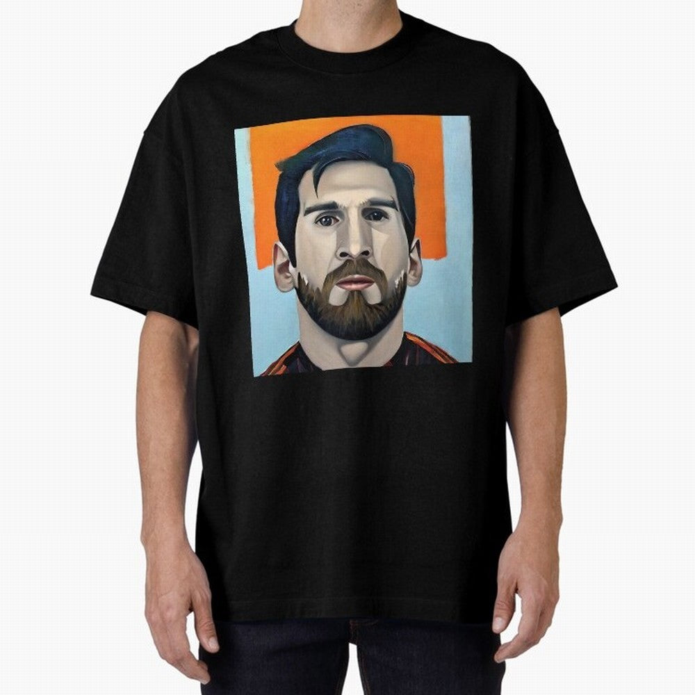 portrait of Messi with beard Classic T-Shirt Bring Home Global Football Passion for FIFA World Cup 2026 USA Canada Mexico, Featuring CR7 and Messi, Brazil, Classic Soccer Heritage, Championship Pressure, Fan Loyalty and International Pride; Perfect