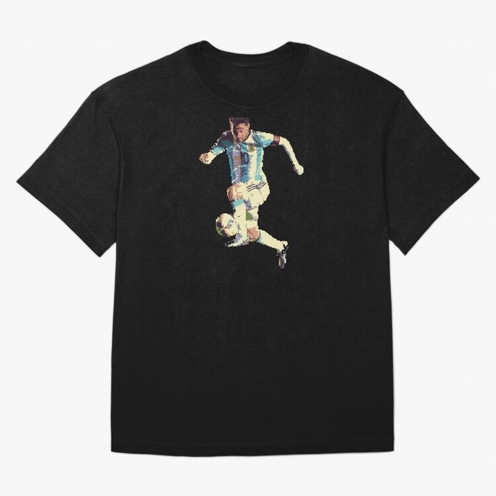 Lionel Messi Oversized T-Shirt Cheer through Every Moment of FIFA World Cup 2026 Group Stage for Fans of Messi and France and Portugal, Bringing Vintage Soccer Flavor, Modern Football Stars, National Flags and Final Night Emotion; Made for Die Hard