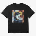Messi on digital board Oversized T-Shirt Represent Football Lovers during Global Football Passion for FIFA World Cup 2026 Group Stage, Centered on Haaland and Mbappe, Argentina and Brazil, Classic Soccer Heritage, Championship Pressure, Fan Loyalty