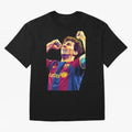 Messi wpap pop art Classic T-Shirt Feel the Roar of Match Day Hype around FIFA World Cup 2026 Group Stage, Neymar, France and Portugal, Global Supporter Spirit, Legendary Goals, National Colors and Tournament Celebration; Made for Collectors Who