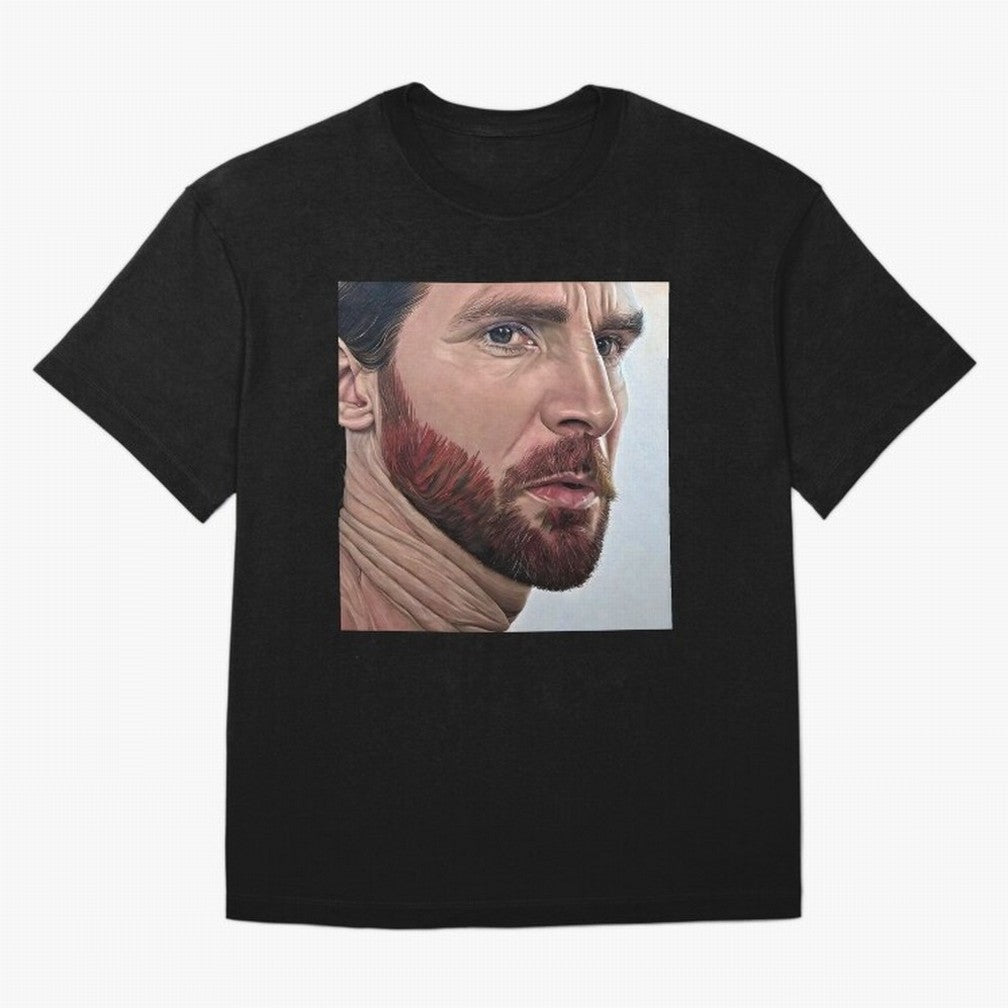 Take a look on Messi Oversized T-Shirt Bring Home Global Football Passion for FIFA World Cup 2026, Connected to Haaland, Portugal, Spain and Germany, Retro Football Energy, Iconic Rivalries, Trophy Chase Drama and Stadium Atmosphere; Made for