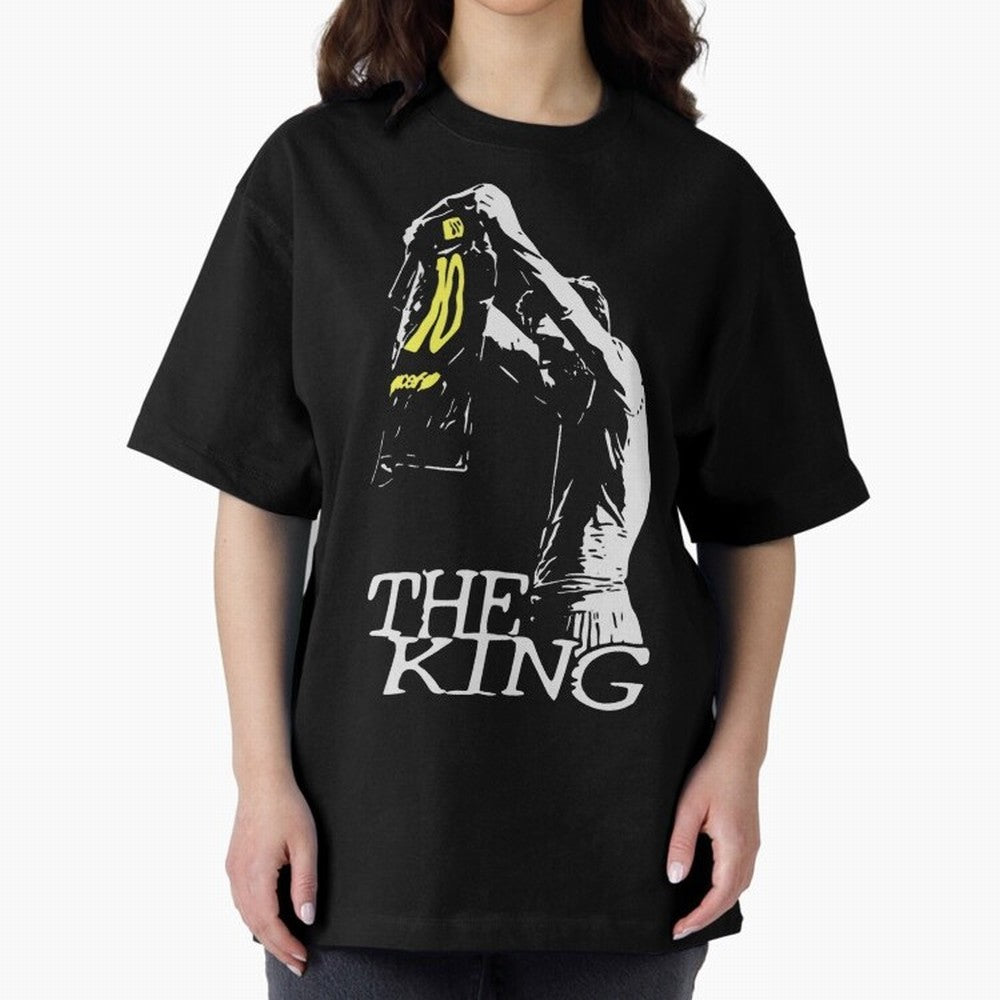 The King Leo Messi Legend Oversized T-Shirt Celebrate Fan Favorites in FIFA World Cup 2026 Group Stage Featuring Messi, CR7 and Mbappe, Spain and Netherlands Energy, Fan Favorite Moments, National Team Passion, Big Match Drama and Soccer History;