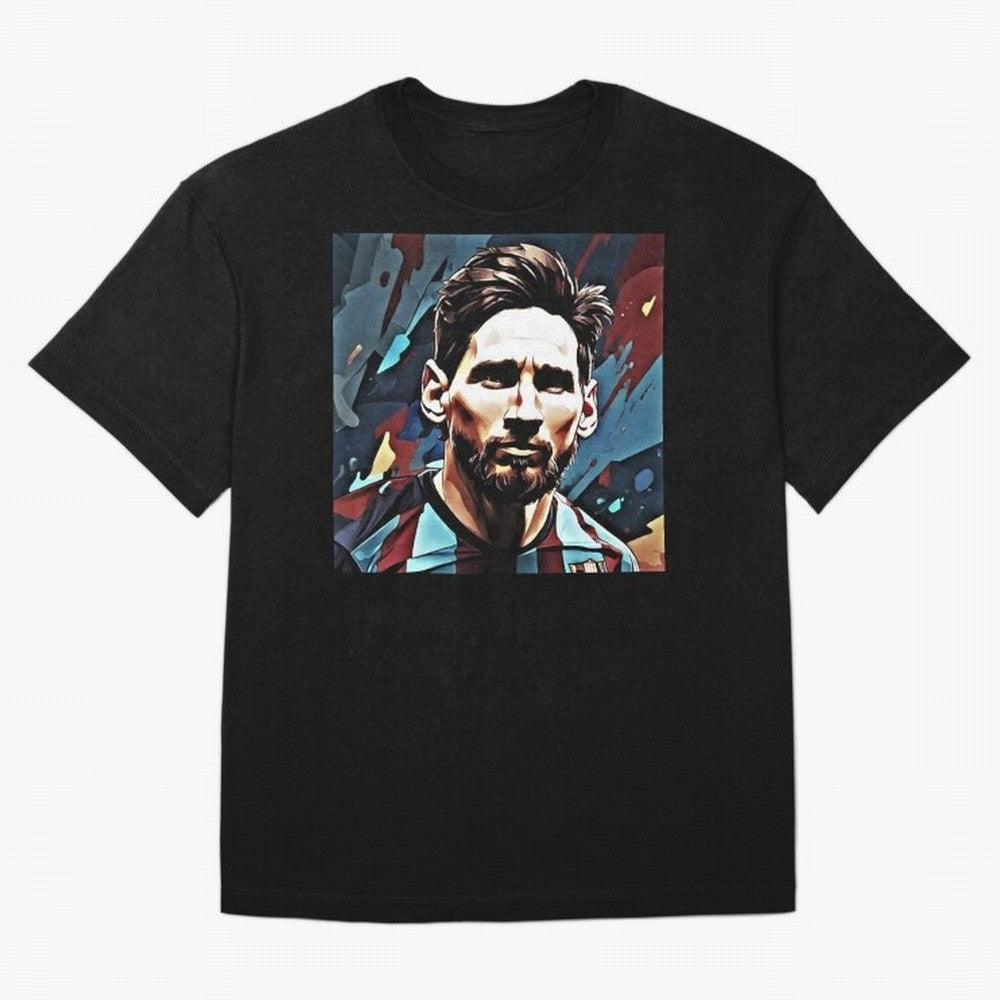 The King Leo Messi Legend Oversized T-Shirt Elevate FIFA World Cup 2026 USA Canada Mexico Inspired by Messi, CR7 and Mbappe, Germany Energy, Stadium Memories, Football Loyalty, International Chants and Championship Tradition; Created for Match Day