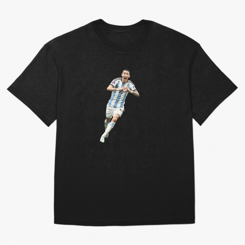 Angel Di Maria Oversized T-Shirt Honor the Beautiful Game during the FIFA World Cup 2026 Journey through Cristiano Ronaldo, Haaland and CR7 Highlights, Spain and Netherlands Pride, Classic Soccer Heritage, Championship Pressure, Fan Loyalty and