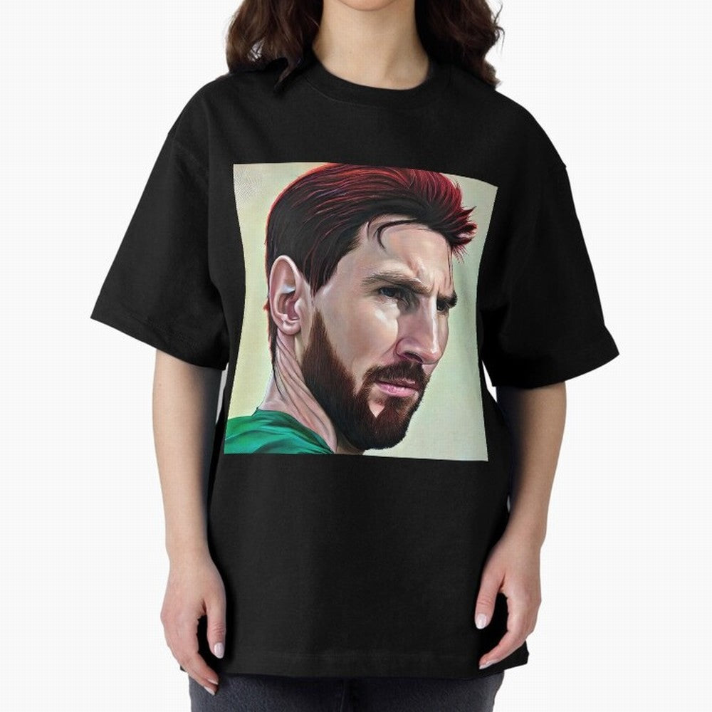 Painterly Messi Classic T-Shirt Remember Iconic Moments from FIFA World Cup 2026 Connected to Messi, Neymar and Mbappe, Brazil Energy, Global Supporter Spirit, Legendary Goals, National Colors and Tournament Celebration; Great for Watch Parties,