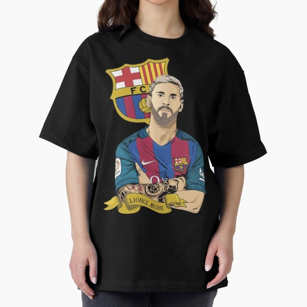 Lionel Messi (Barcelona) artwork Classic T-Shirt Celebrate National Team Dreams in Global Football Passion for FIFA World Cup 2026 Group Stage, Built around Neymar, England, France and Netherlands, Global Supporter Spirit, Legendary Goals, National