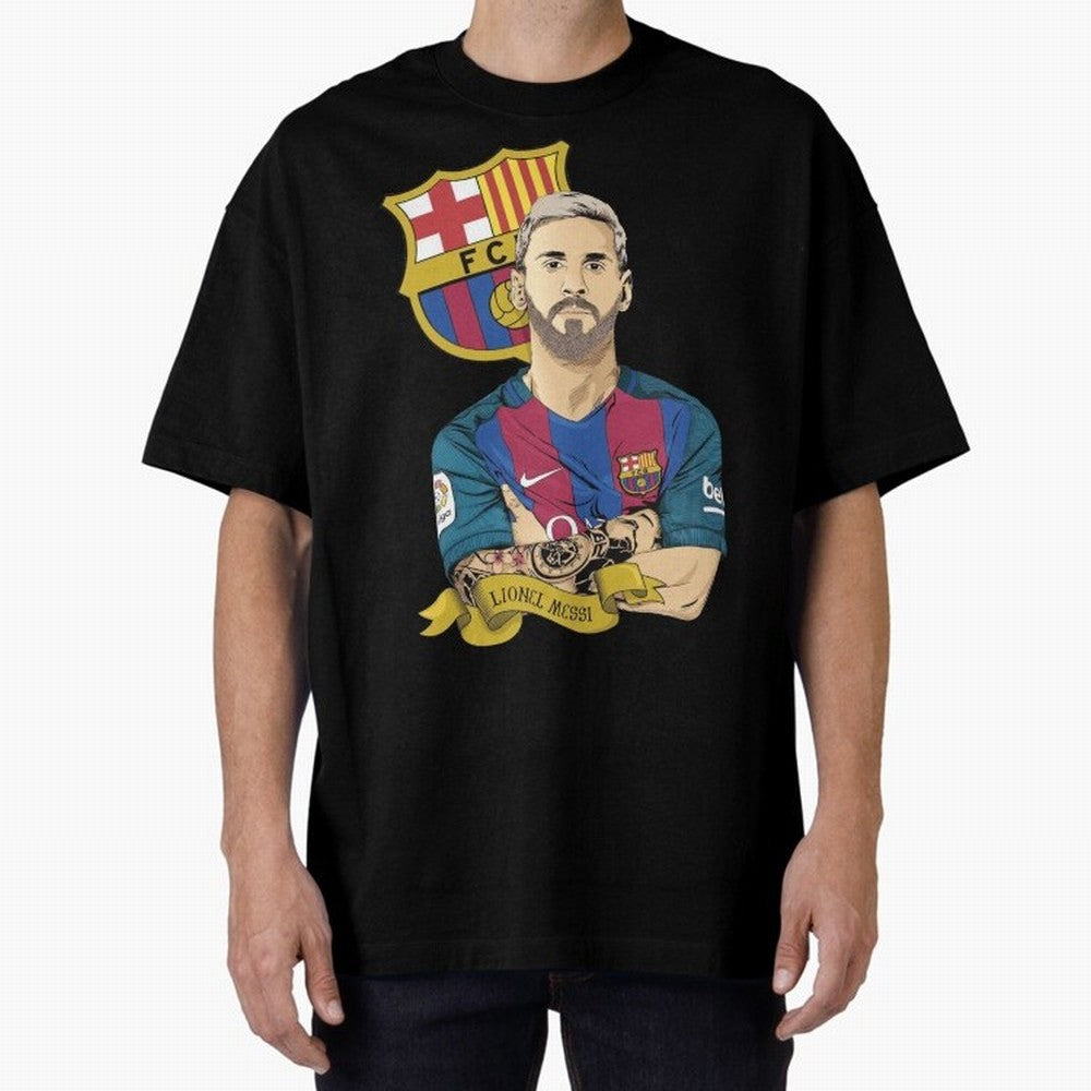 Lionel Messi (Barcelona) artwork Classic T-Shirt Celebrate National Team Dreams in Global Football Passion for FIFA World Cup 2026 Group Stage, Built around Neymar, England, France and Netherlands, Global Supporter Spirit, Legendary Goals, National