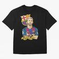 Lionel Messi (Barcelona) artwork Classic T-Shirt Celebrate National Team Dreams in Global Football Passion for FIFA World Cup 2026 Group Stage, Built around Neymar, England, France and Netherlands, Global Supporter Spirit, Legendary Goals, National