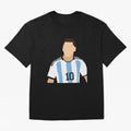 Lionel Messi Classic T-Shirt Show Your Love for FIFA World Cup 2026 USA Canada Mexico Spirit, Highlighting France and Portugal, Mbappe, Championship Spirit, Famous Goals, Roaring Crowds and International Football Unity; Perfect for People Who Love