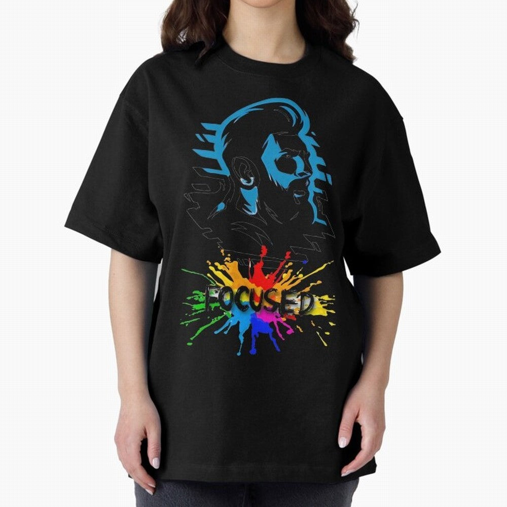 Lionel Messi Focused Classic T-Shirt Celebrate Global Football Passion for FIFA World Cup 2026, Connected to Messi, CR7 and Mbappe, England, Vintage Soccer Flavor, Modern Football Stars, National Flags and Final Night Emotion; Ideal for Football