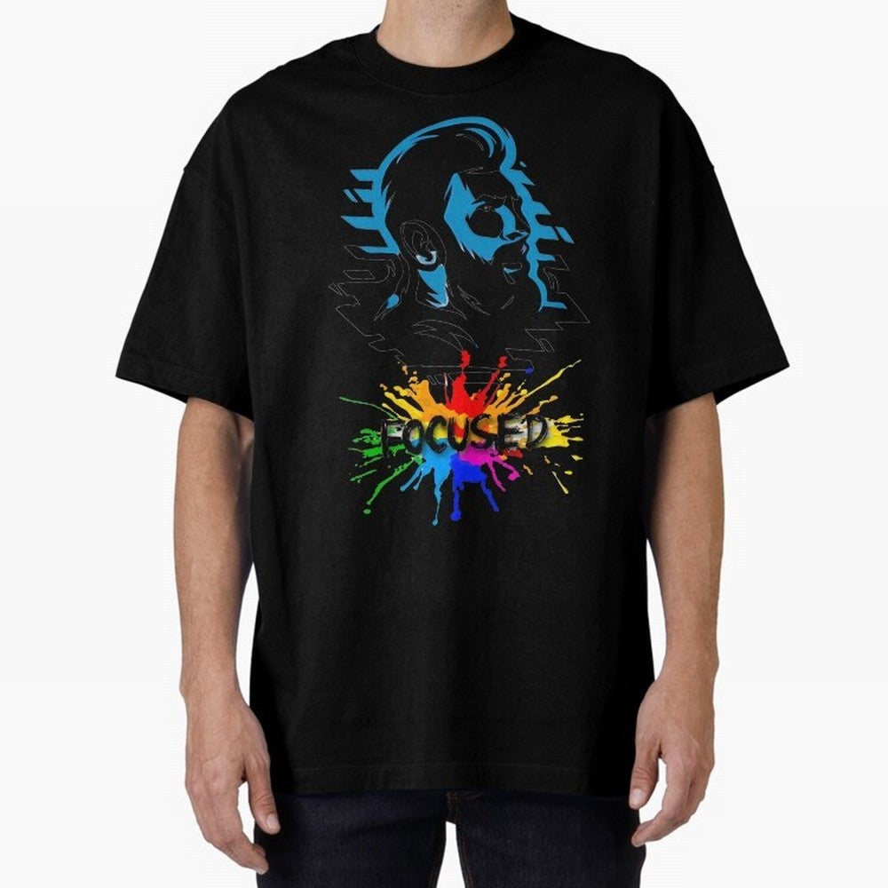 Lionel Messi Focused Classic T-Shirt Celebrate Global Football Passion for FIFA World Cup 2026, Connected to Messi, CR7 and Mbappe, England, Vintage Soccer Flavor, Modern Football Stars, National Flags and Final Night Emotion; Ideal for Football