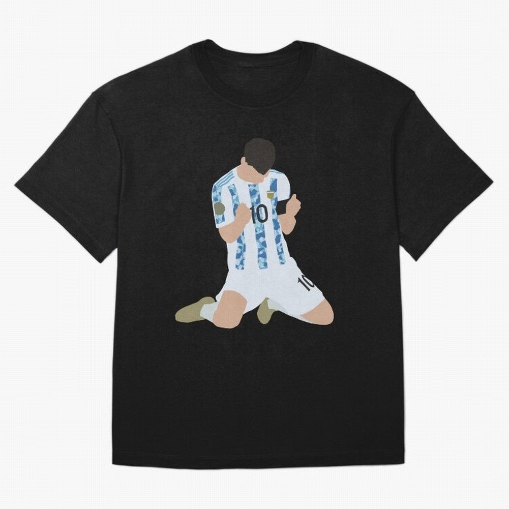 Messi Celebrates Argentina Victory Classic T-Shirt Turn Up for FIFA World Cup 2026 USA Canada Mexico for Fans of Neymar and Portugal, Bringing Football History, Final Match Energy, Crowd Noise and Once in a Lifetime Moments; Perfect for Fans,
