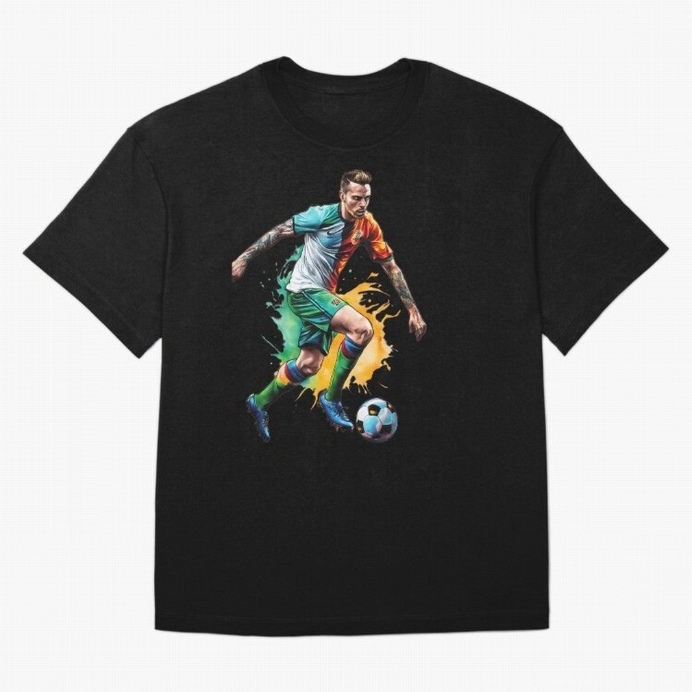 Football Soccer Art Classic T-Shirt Live the Energy of the FIFA World Cup 2026 Group Stage Journey through Cristiano Ronaldo Highlights, Spain Pride, Fan Favorite Moments, National Team Passion, Big Match Drama and Soccer History; Created for Match