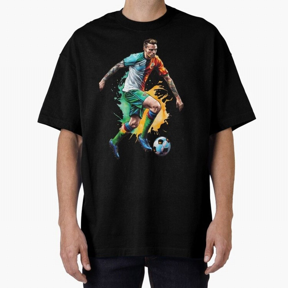 Football Soccer Art Classic T-Shirt Live the Energy of the FIFA World Cup 2026 Group Stage Journey through Cristiano Ronaldo Highlights, Spain Pride, Fan Favorite Moments, National Team Passion, Big Match Drama and Soccer History; Created for Match