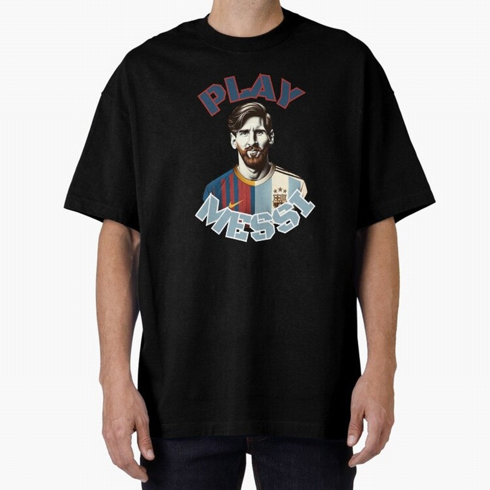 Play Messi Classic T-Shirt Fuel the Hype around Match Day Hype around FIFA World Cup 2026 Group Stage, Haaland, Germany, Retro Football Energy, Iconic Rivalries, Trophy Chase Drama and Stadium Atmosphere; Made for Die Hard Supporters, Soccer