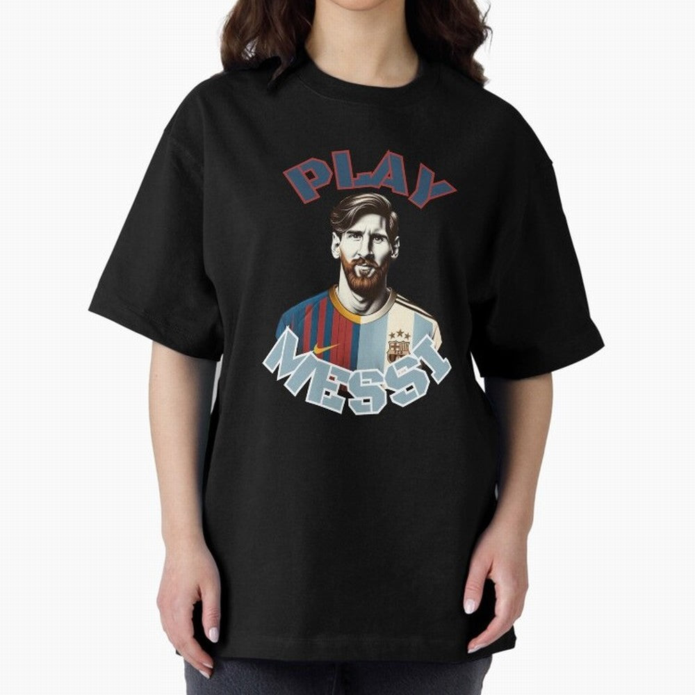 Play Messi Classic T-Shirt Fuel the Hype around Match Day Hype around FIFA World Cup 2026 Group Stage, Haaland, Germany, Retro Football Energy, Iconic Rivalries, Trophy Chase Drama and Stadium Atmosphere; Made for Die Hard Supporters, Soccer