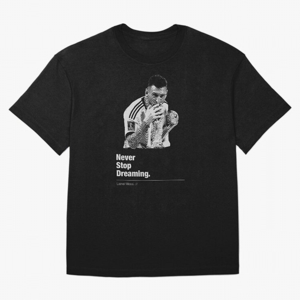 Never Stop Dreaming Classic T-Shirt Relive the Noise and Pride of Global Football Passion for FIFA World Cup 2026 USA Canada Mexico, Highlighting CR7, Argentina, Global Supporter Spirit, Legendary Goals, National Colors and Tournament Celebration;
