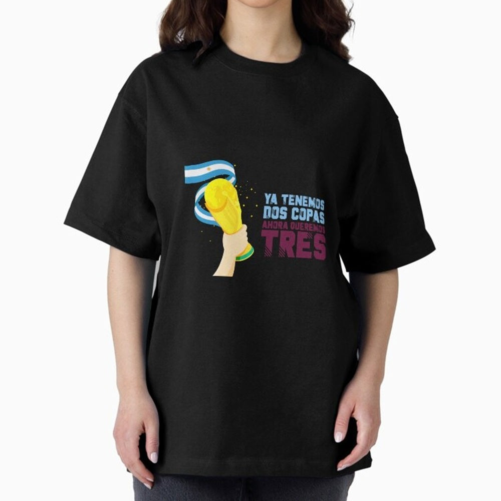 Argentina - World Cup Qatar 2022 - Lionel Classic T-Shirt Make Your Look Match the FIFA World Cup 2026 Journey through Cristiano Ronaldo Highlights, Spain Pride, Sports Nostalgia, International Competition, Famous Players and Unforgettable
