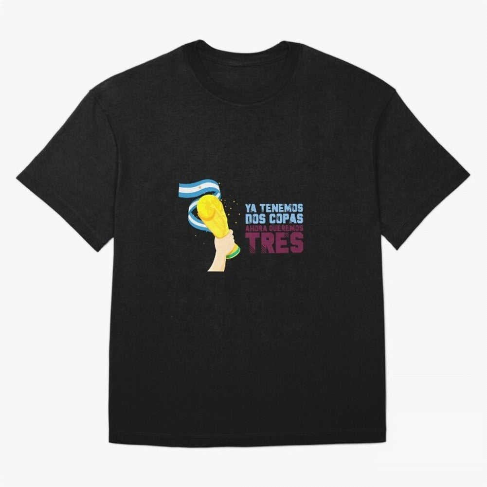 Argentina - World Cup Qatar 2022 - Lionel Classic T-Shirt Make Your Look Match the FIFA World Cup 2026 Journey through Cristiano Ronaldo Highlights, Spain Pride, Sports Nostalgia, International Competition, Famous Players and Unforgettable