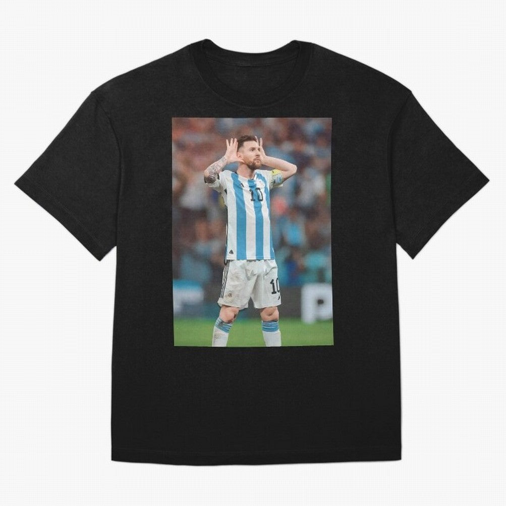 Lionel Messi In Qatar Wolrd Cup Classic T-Shirt Join FIFA World Cup 2026 USA Canada Mexico Spirit, Built around England, France and Netherlands, CR7, Football Festival Excitement, Trophy Ambitions, Country Rivalries and Star Player Buzz; Perfect