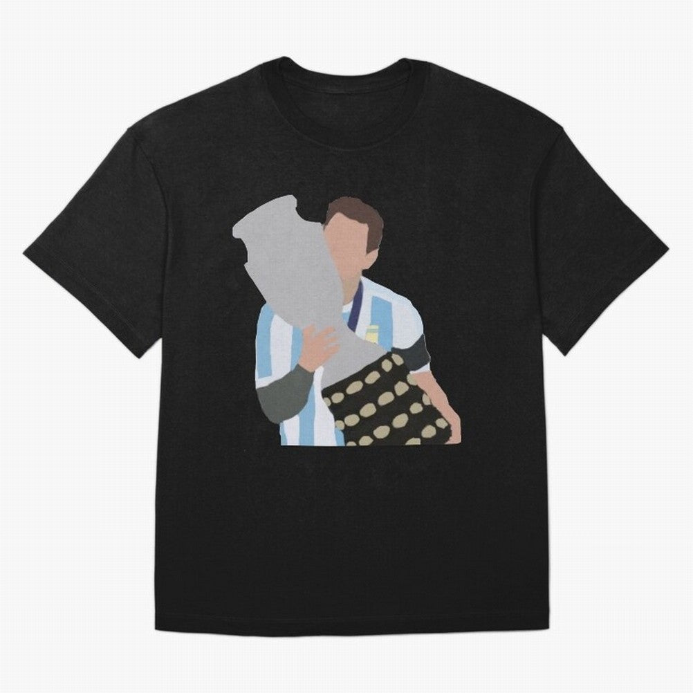Messi with copa America Classic T-Shirt Join Supporters Worldwide for Global Football Passion for FIFA World Cup 2026 Group Stage, Celebrating CR7, Argentina, Fan Favorite Moments, National Team Passion, Big Match Drama and Soccer History; Made for