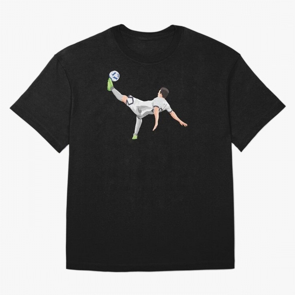 Messi Bicycle Kick Oversized T-Shirt Celebrate the FIFA World Cup 2026 Journey through Messi, CR7 and Mbappe Highlights, Germany Pride, Supporter Pride, Iconic Celebrations, Legendary Names and Global Match Day Energy; Perfect for Fans, Collectors,