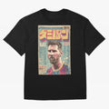 Messi the Goat Japanese Vintage Poster Classic T-Shirt Celebrate the Road through Global Football Passion for FIFA World Cup 2026 USA Canada Mexico, Centered on Neymar, France, Worldwide Fan Energy, Dramatic Goals, Stadium Lights and Championship