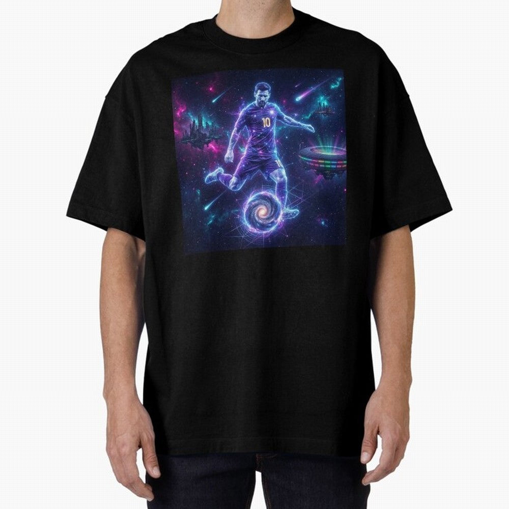 Lionel Messi The Eternal GOAT Of Another Galaxy - (Version 3) Classic T-Shirt Back Your Heroes with the FIFA World Cup 2026 Journey through Messi, Neymar and Mbappe Highlights, Netherlands Pride, Supporter Pride, Iconic Celebrations, Legendary