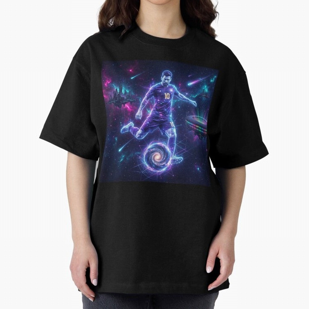 Lionel Messi The Eternal GOAT Of Another Galaxy - (Version 3) Classic T-Shirt Back Your Heroes with the FIFA World Cup 2026 Journey through Messi, Neymar and Mbappe Highlights, Netherlands Pride, Supporter Pride, Iconic Celebrations, Legendary