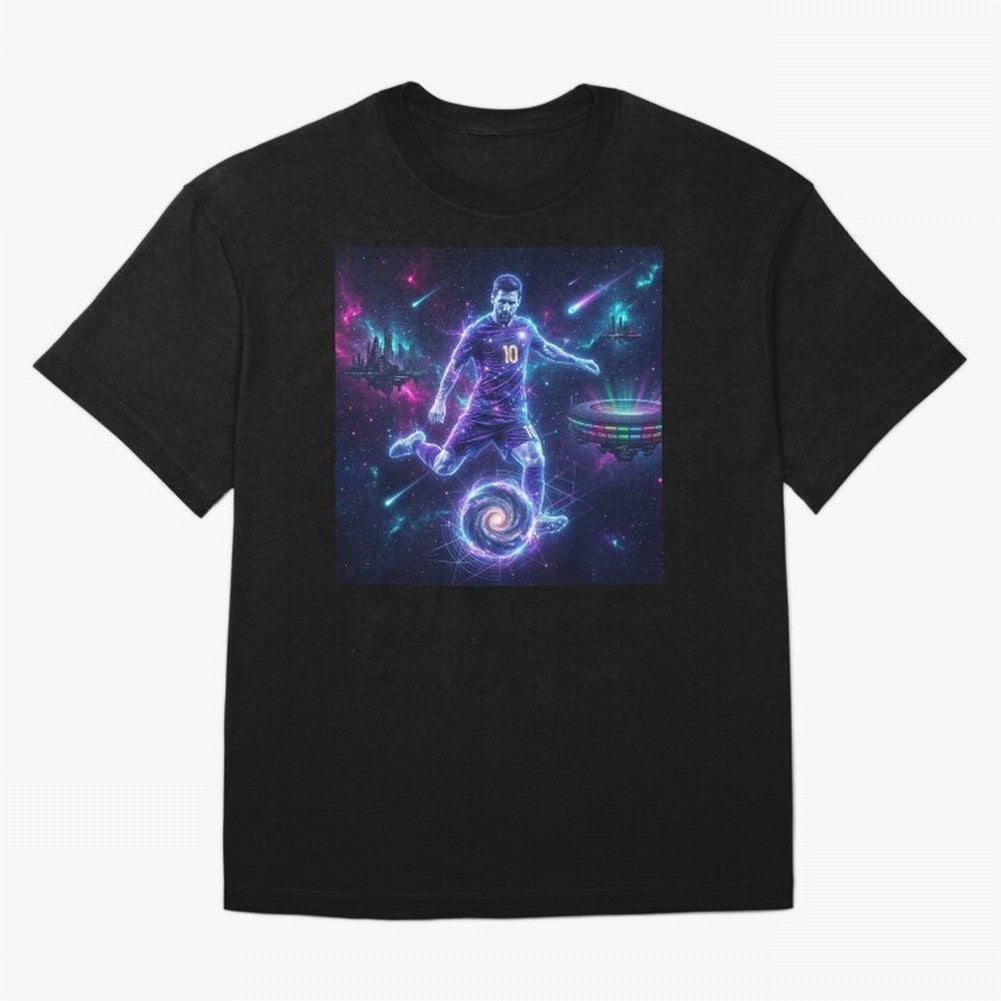 Lionel Messi The Eternal GOAT Of Another Galaxy - (Version 3) Classic T-Shirt Back Your Heroes with the FIFA World Cup 2026 Journey through Messi, Neymar and Mbappe Highlights, Netherlands Pride, Supporter Pride, Iconic Celebrations, Legendary