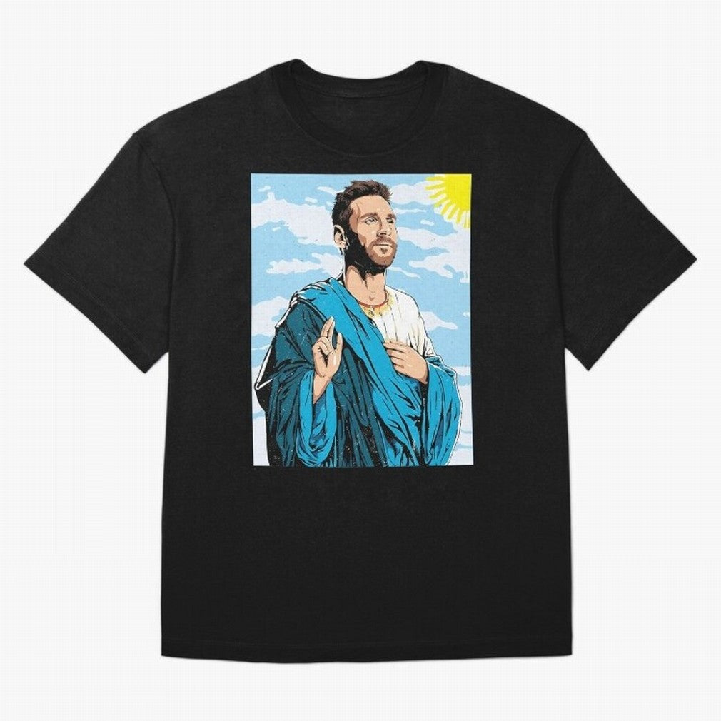 messi god Essential T-Shirt Join the Global Buzz around Match Day Hype around FIFA World Cup 2026, Messi and Cristiano Ronaldo, England, France and Netherlands, Retro Football Energy, Iconic Rivalries, Trophy Chase Drama and Stadium Atmosphere;
