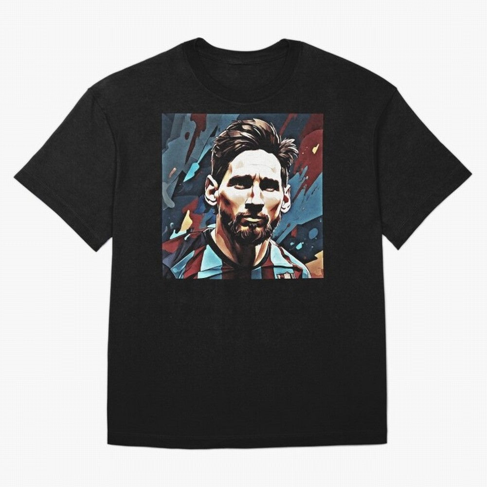 Messi The GOAT Oversized T-Shirt Cheer through Every Moment of Global Football Passion for FIFA World Cup 2026 Group Stage, Centered on Messi and Cristiano Ronaldo, Spain and Netherlands, Global Supporter Spirit, Legendary Goals, National Colors