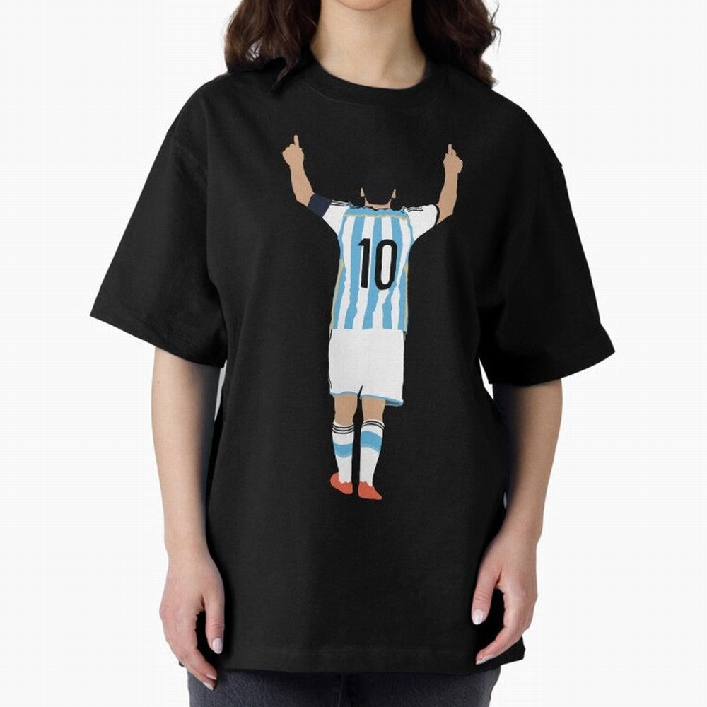 Messi Pop Art Portrait Classic T-Shirt Remember FIFA World Cup 2026 Highlighting CR7, Portugal Energy, Worldwide Fan Energy, Dramatic Goals, Stadium Lights and Championship Celebrations; Made for Collectors Who Enjoy Iconic Players, Country Pride,