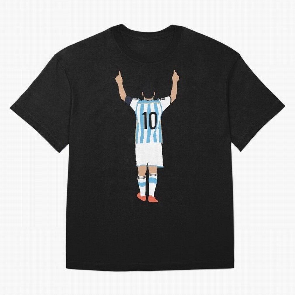 Messi Pop Art Portrait Classic T-Shirt Remember FIFA World Cup 2026 Highlighting CR7, Portugal Energy, Worldwide Fan Energy, Dramatic Goals, Stadium Lights and Championship Celebrations; Made for Collectors Who Enjoy Iconic Players, Country Pride,