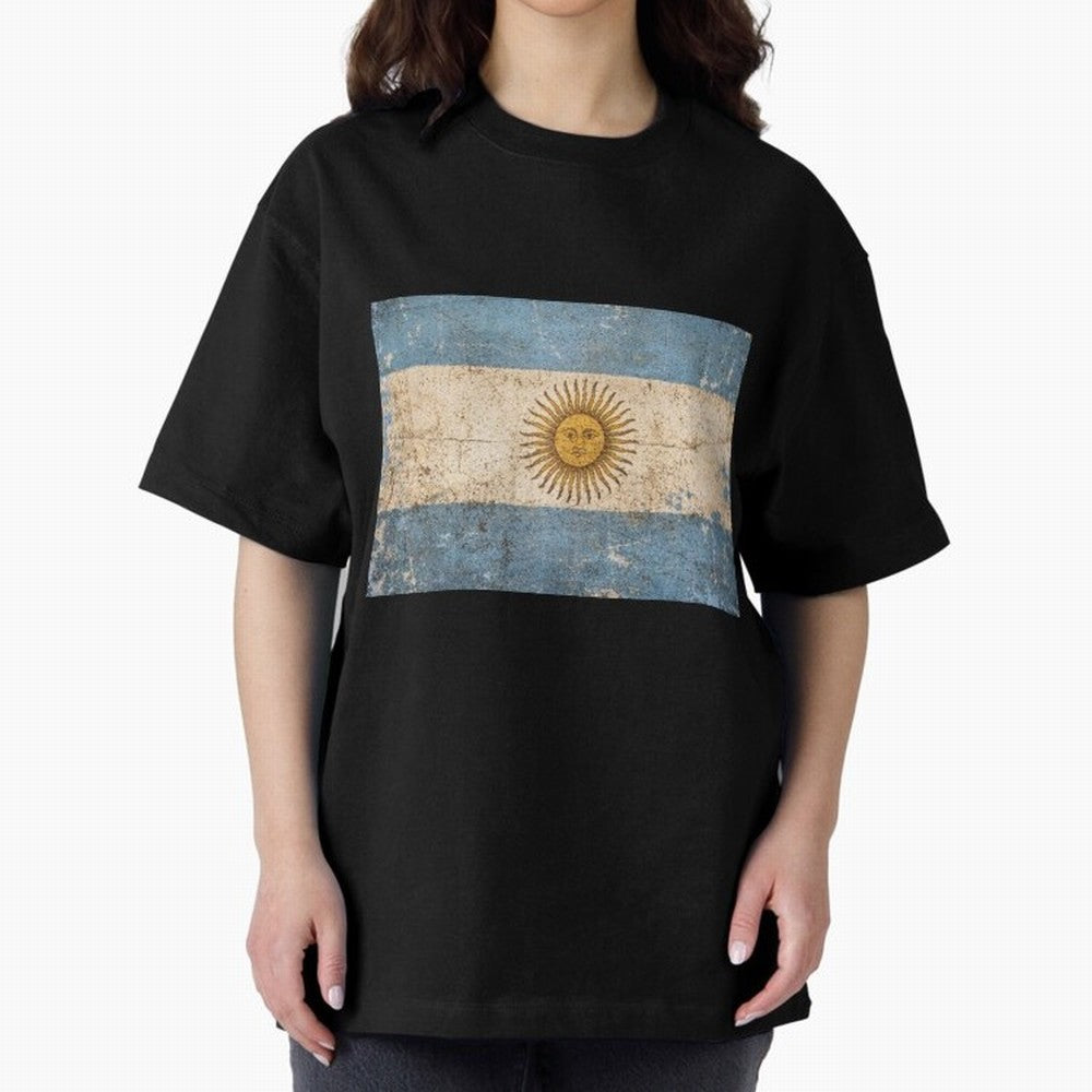 Vintage Argentina Flag Soccer Fan Design Classic T-Shirt Live for the Drama of Global Football Passion for FIFA World Cup 2026, Driven by Mbappe and Neymar, Spain and Netherlands, Classic Soccer Heritage, Championship Pressure, Fan Loyalty and