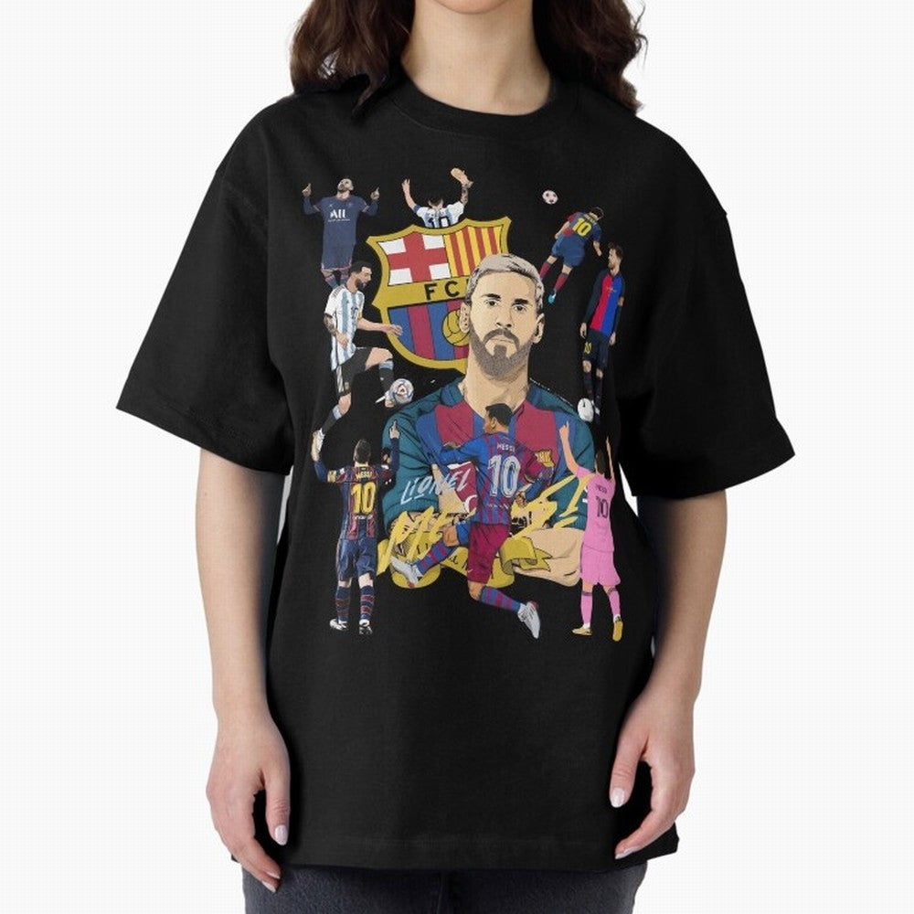 Messi Pop Art Portrait Classic T-Shirt Bring Match Day Fire to FIFA World Cup 2026 Spirit, with Portugal, Mbappe, Vintage Soccer Flavor, Modern Football Stars, National Flags and Final Night Emotion; Built for Supporters Chasing Trophy Dreams,