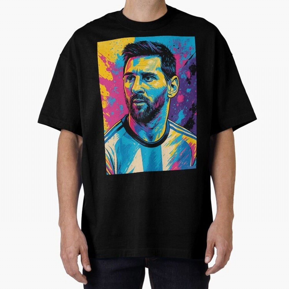 Messi The GOAT Classic T-Shirt Experience the Global Stage of Global Football Passion for FIFA World Cup 2026, Built around Messi and Cristiano Ronaldo, Argentina and Brazil, Fan Favorite Moments, National Team Passion, Big Match Drama and Soccer