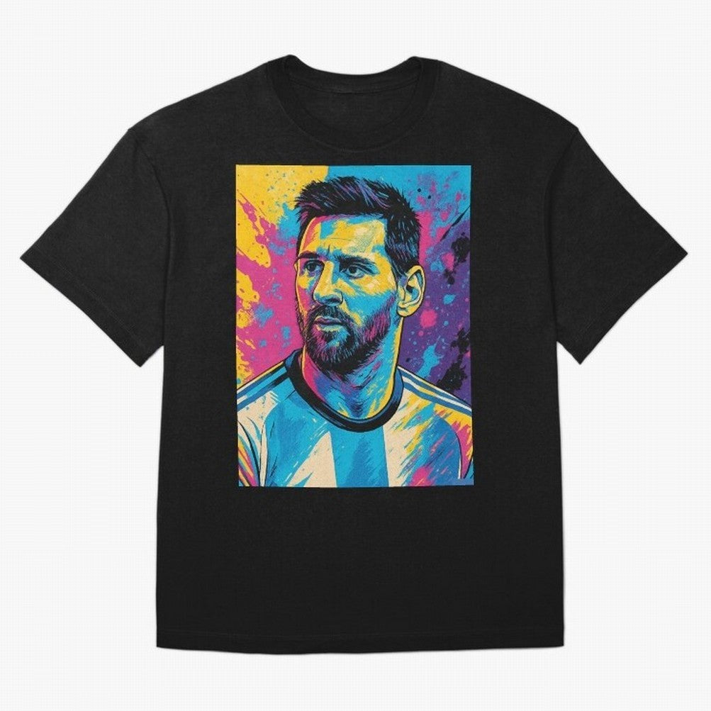Messi The GOAT Classic T-Shirt Experience the Global Stage of Global Football Passion for FIFA World Cup 2026, Built around Messi and Cristiano Ronaldo, Argentina and Brazil, Fan Favorite Moments, National Team Passion, Big Match Drama and Soccer
