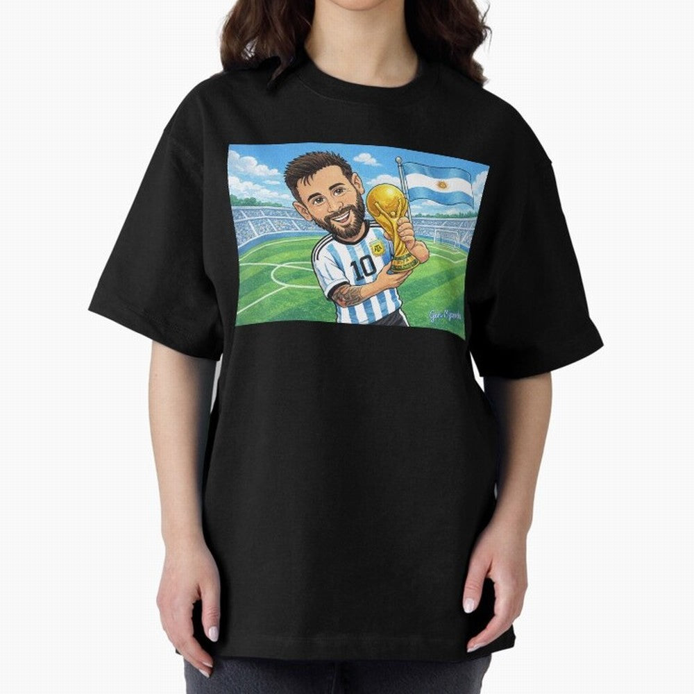 Lionel Messi Argentina World Cup 2022 Classic T-Shirt Back Your Heroes with Global Football Passion for FIFA World Cup 2026, Celebrating Neymar, Netherlands, Championship Spirit, Famous Goals, Roaring Crowds and International Football Unity; Great