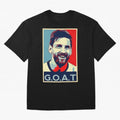 Messi Pop Art Portrait Classic T-Shirt Feel International Energy from the FIFA World Cup 2026 USA Canada Mexico Journey through Cristiano Ronaldo, Haaland and CR7 Highlights, Brazil Pride, Game Day Rituals, Football Legends, Country Pride and the